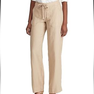 Ralph Lauren Linen Drawcord Pant
